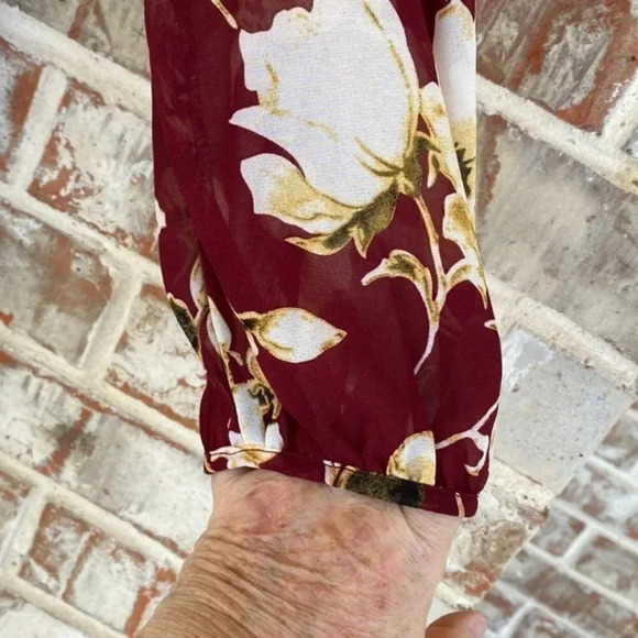 Lucca Floral High Neck Mini Dress - Picture 4 of 10